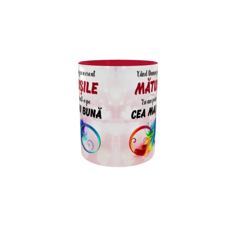 Cand dumnezeu a creat matusile, cana ceramica, 330ml, cgs1834
